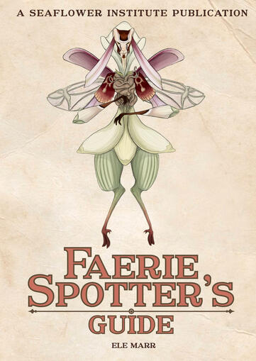 Cover of an i-spy style book for faeries