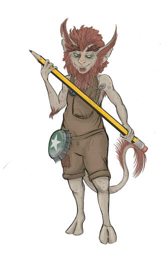 Cover of an i-spy style book for faeries