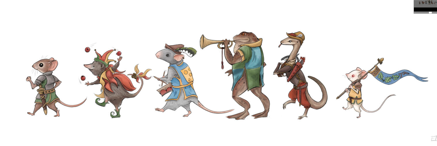 A Merry Band of Wilderfolk
